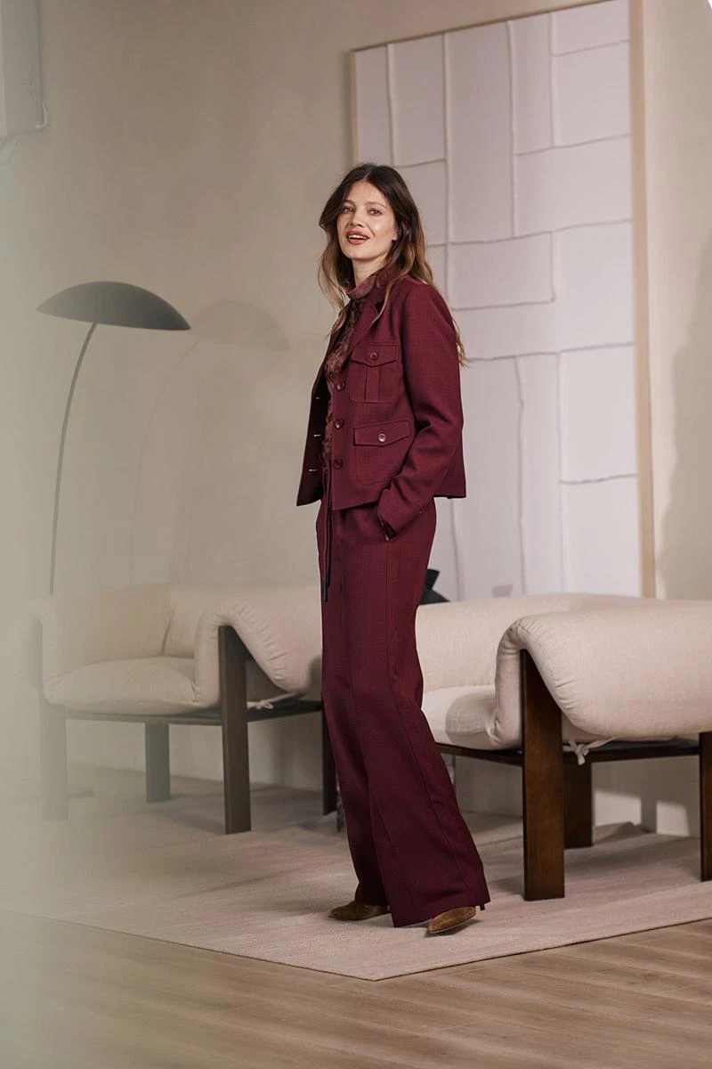 Label DOT Pantalon 2628028 Rood 1