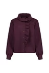 Studio Anneloes Blouse Melrose Ruffle Paars 2