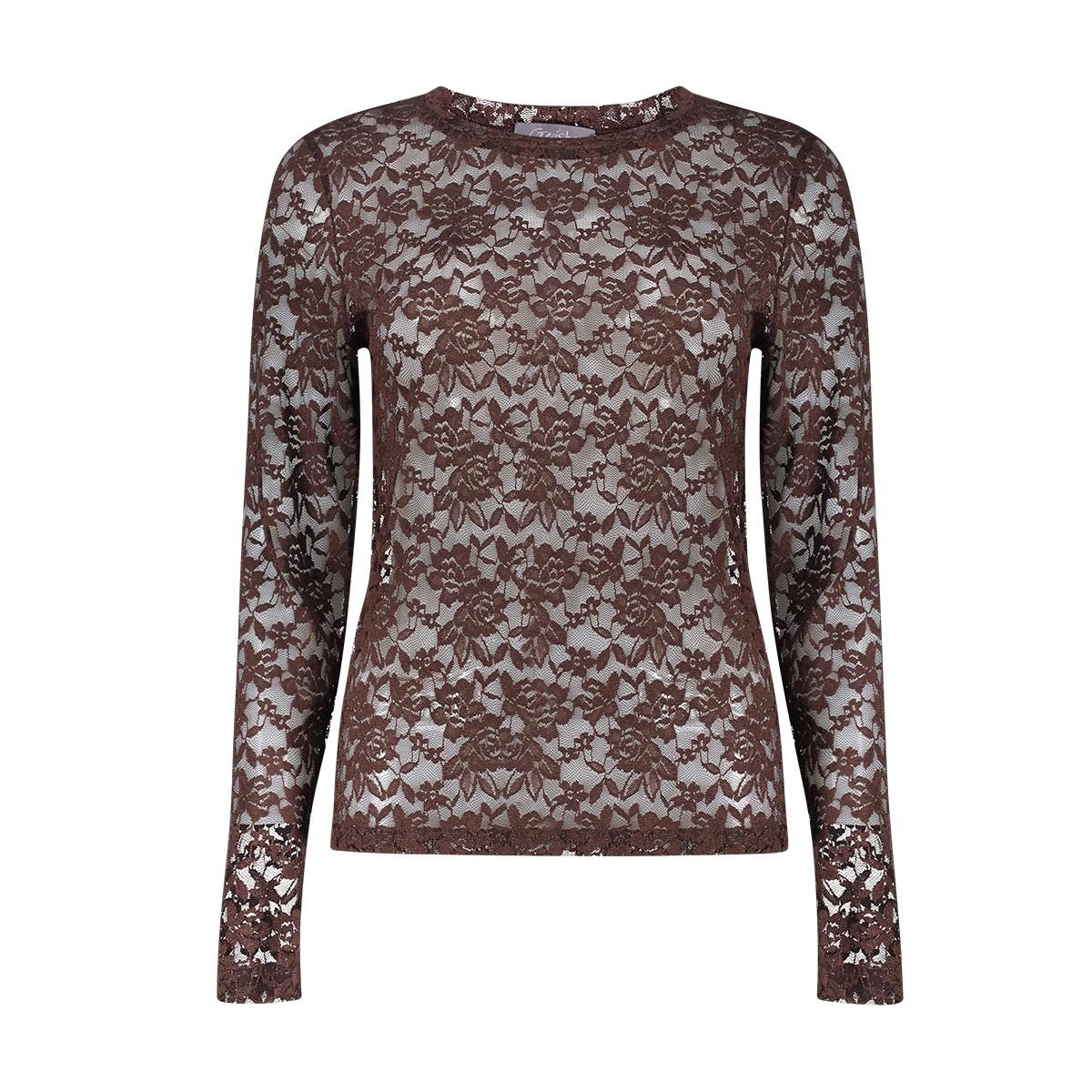Geisha Longsleeve 62581-14 Bruin 1