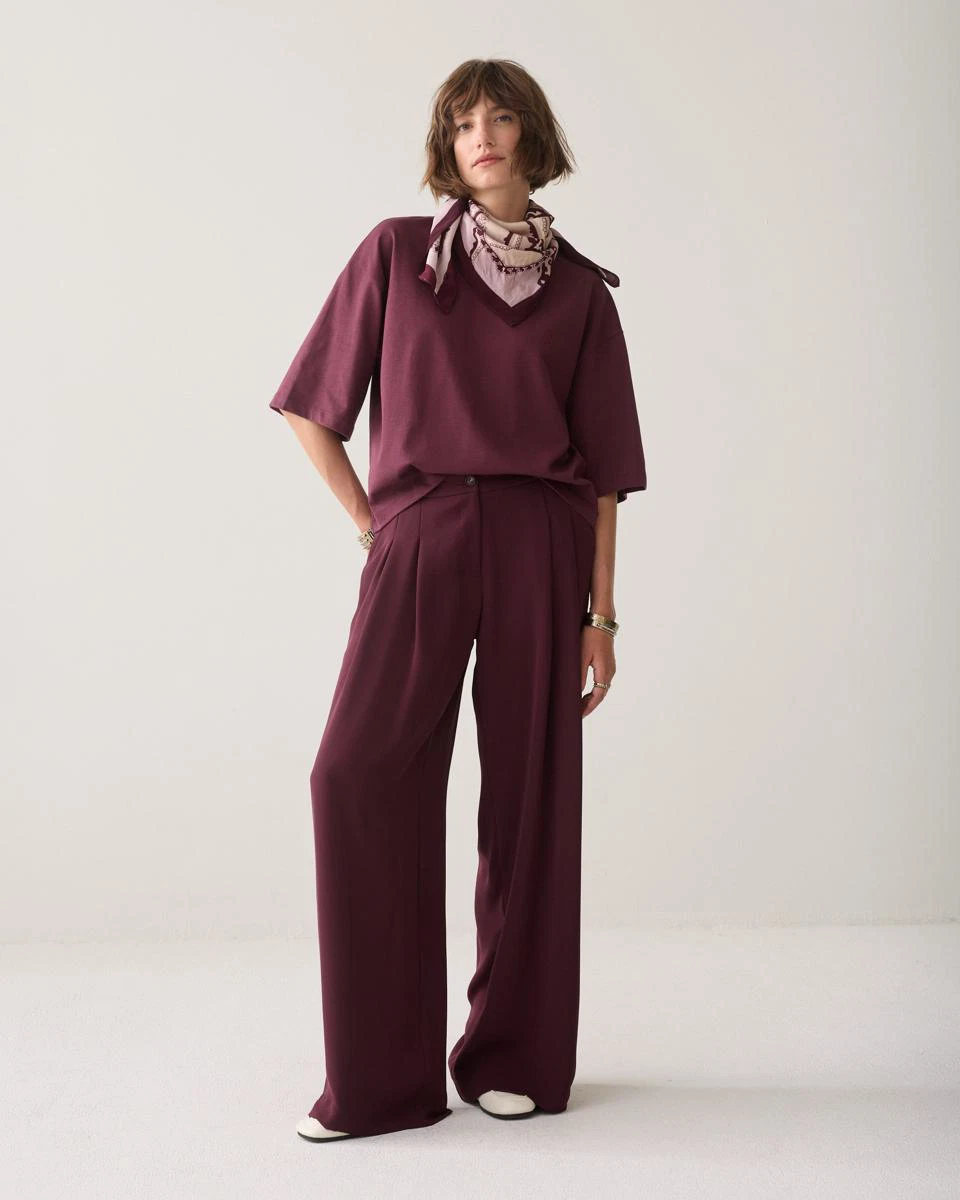 Summum Pantalon 4s2872-11851 Paars 1