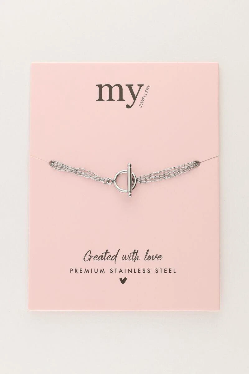 My Jewellery Armband MJ11093 Zilver 2