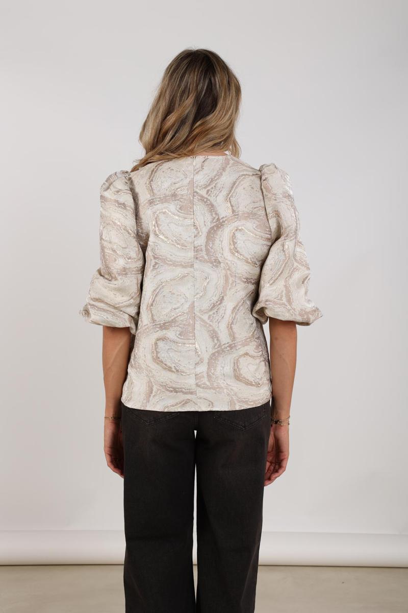 NUKUS Blouse NKF01013 Off-White 2