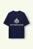 Don't waste culture T-Shirt Azemari Blauw 3