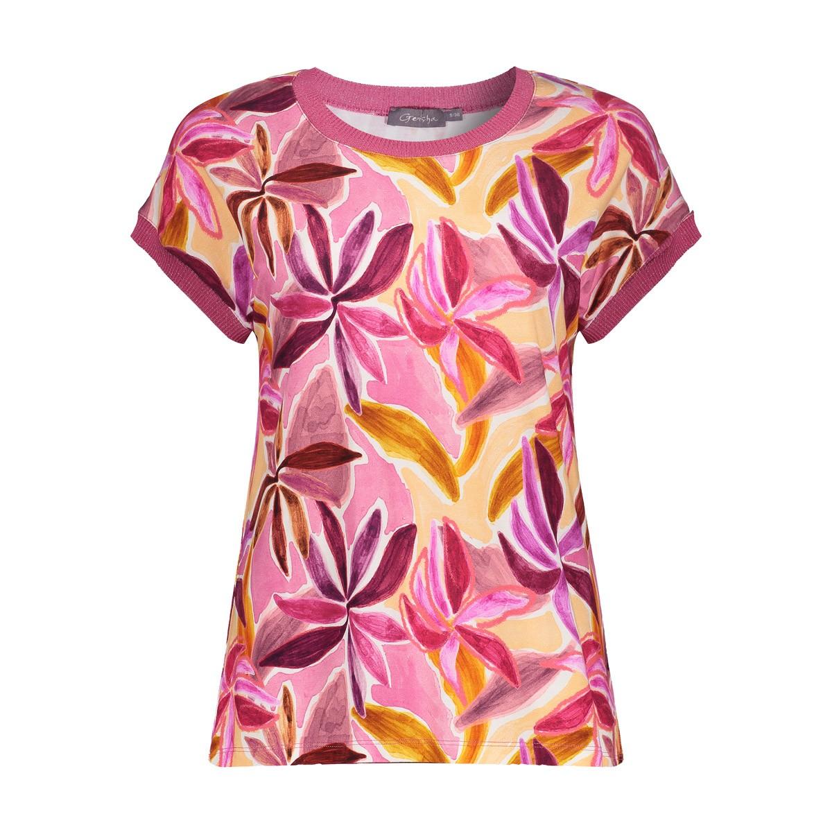 Geisha T-Shirt 62036-60 SARAH Roze 2