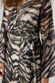 Label DOT Jurk Sonia Taupe 4