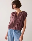 Summum Blouse 2s3483-12370 Paars 1