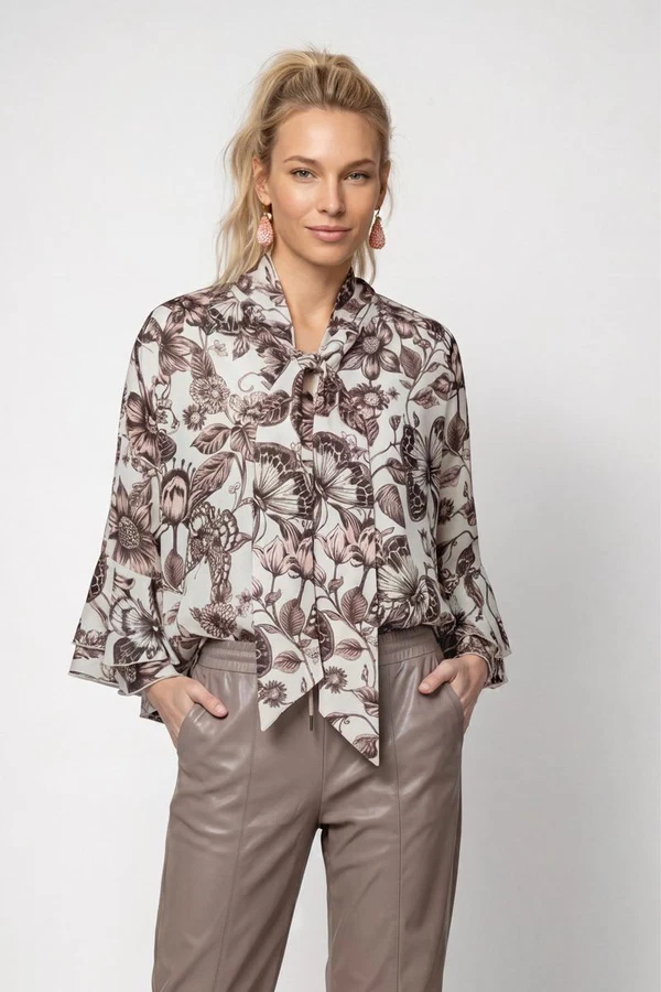 Monari Blouse 809765 Taupe 1