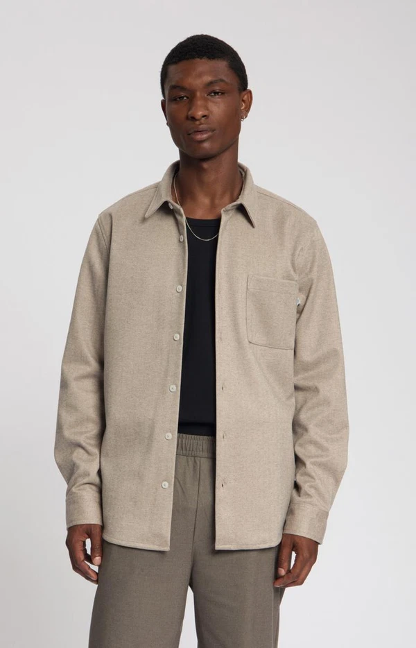 Law of the Sea Overhemd Troy Beige 1