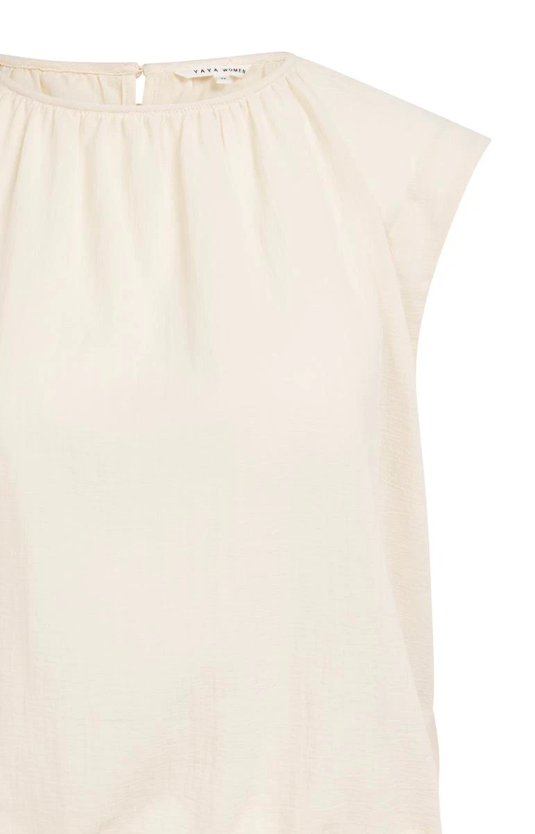 YAYA T-Shirt 01-701370-605 Off-White 5