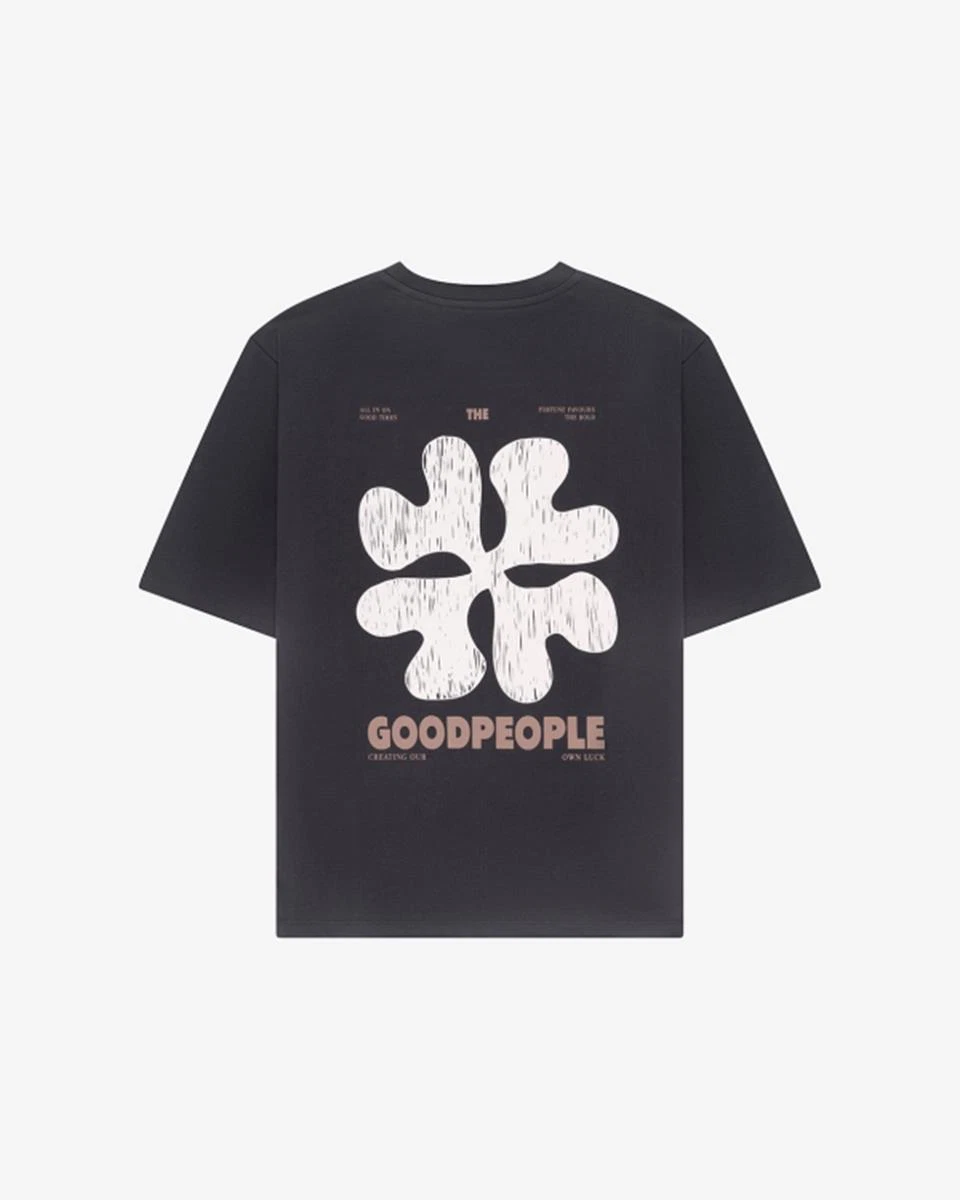 The GoodPeople T-Shirt Tex Grijs 3