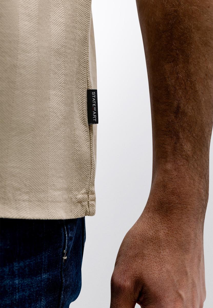 State of Art T-Shirt 361-16437 Beige 4