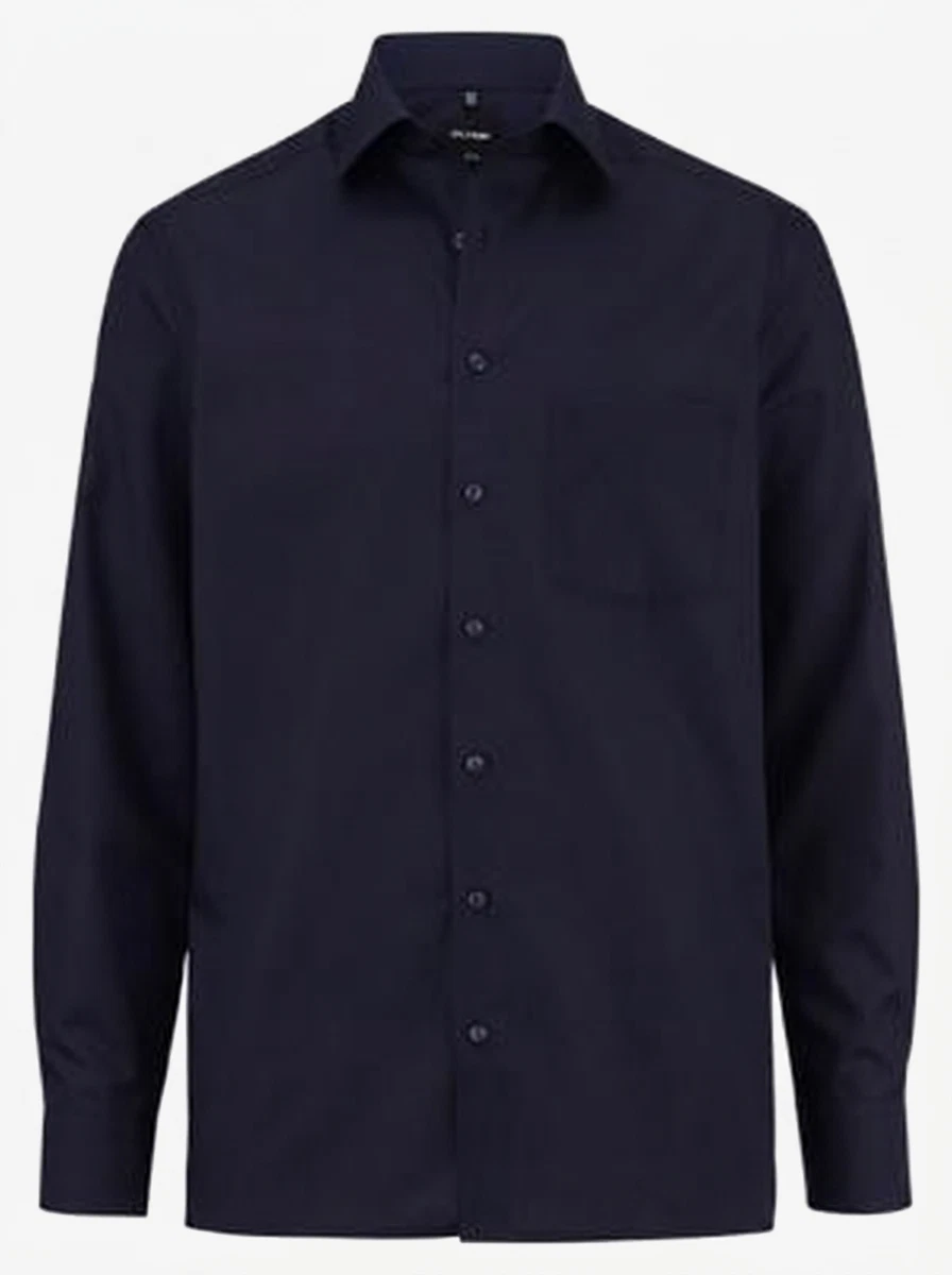 Olymp Overhemd 030064 Blauw 1