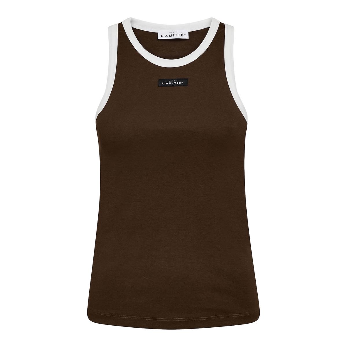 Haute L'Amitié Top Neckline Bruin 1