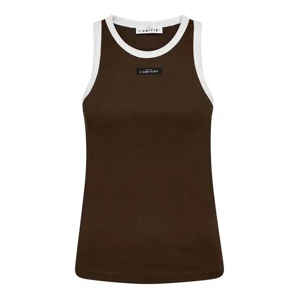 Haute L'Amitié Top Neckline Bruin 1