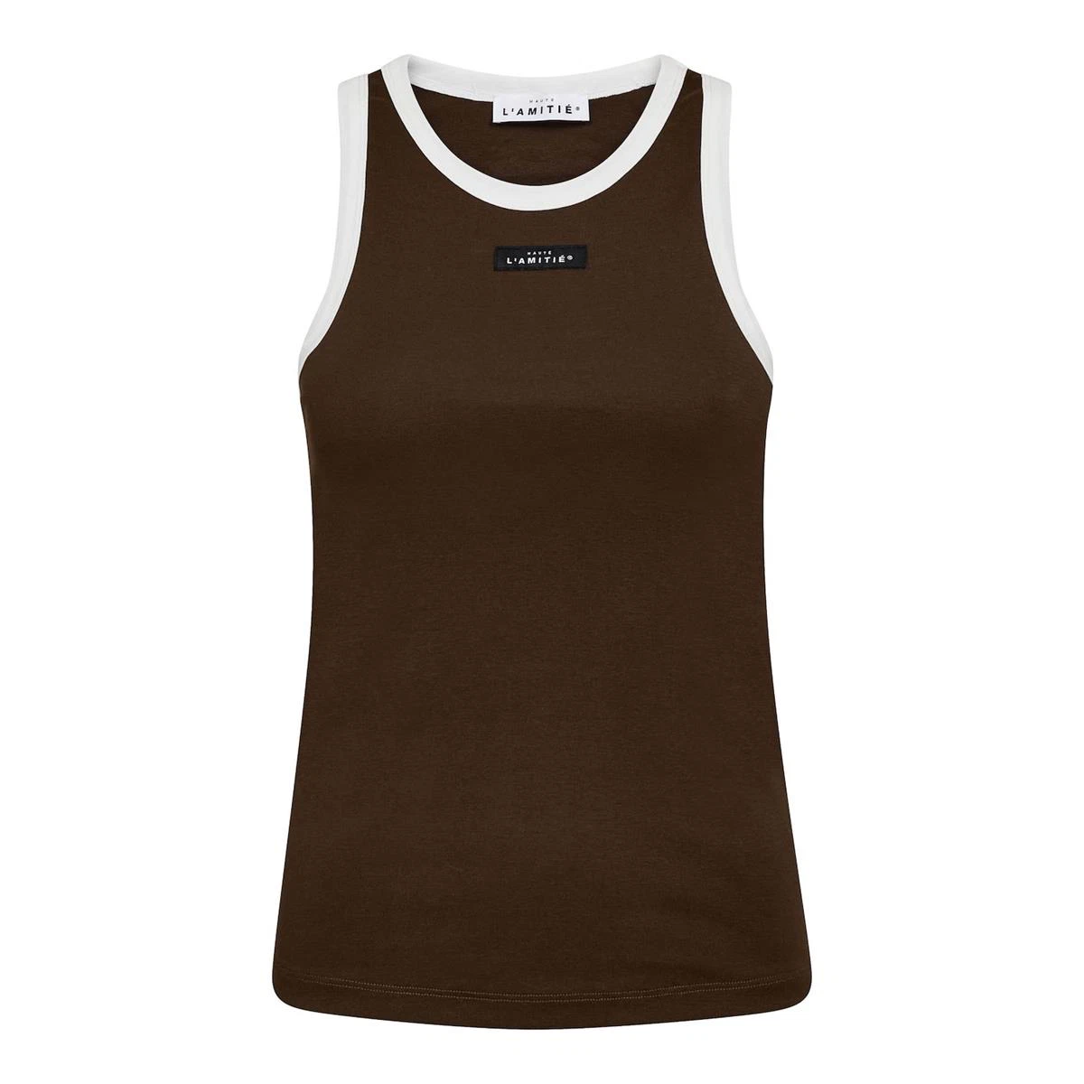 Haute L'Amitié Top Neckline Bruin 1