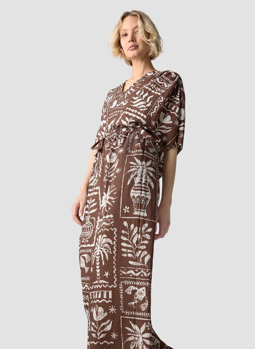 LeComte Blouse 56-624107 Bruin 5