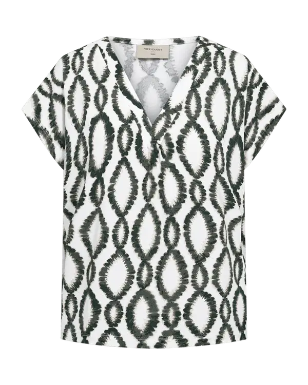 Freequent T-Shirt Floi Bruin 1