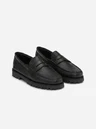 Les Deux Loafers Grain Leather Zwart 1