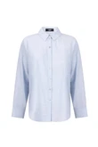 Jansen Amsterdam Blouse AMY W26 Blauw 4