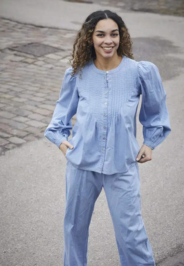 Sisters Point Blouse Inusa-Sh Blauw 1