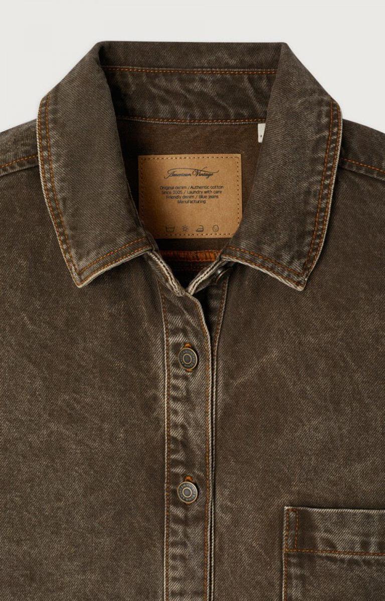 American Vintage Blouse Oshow Bruin 2