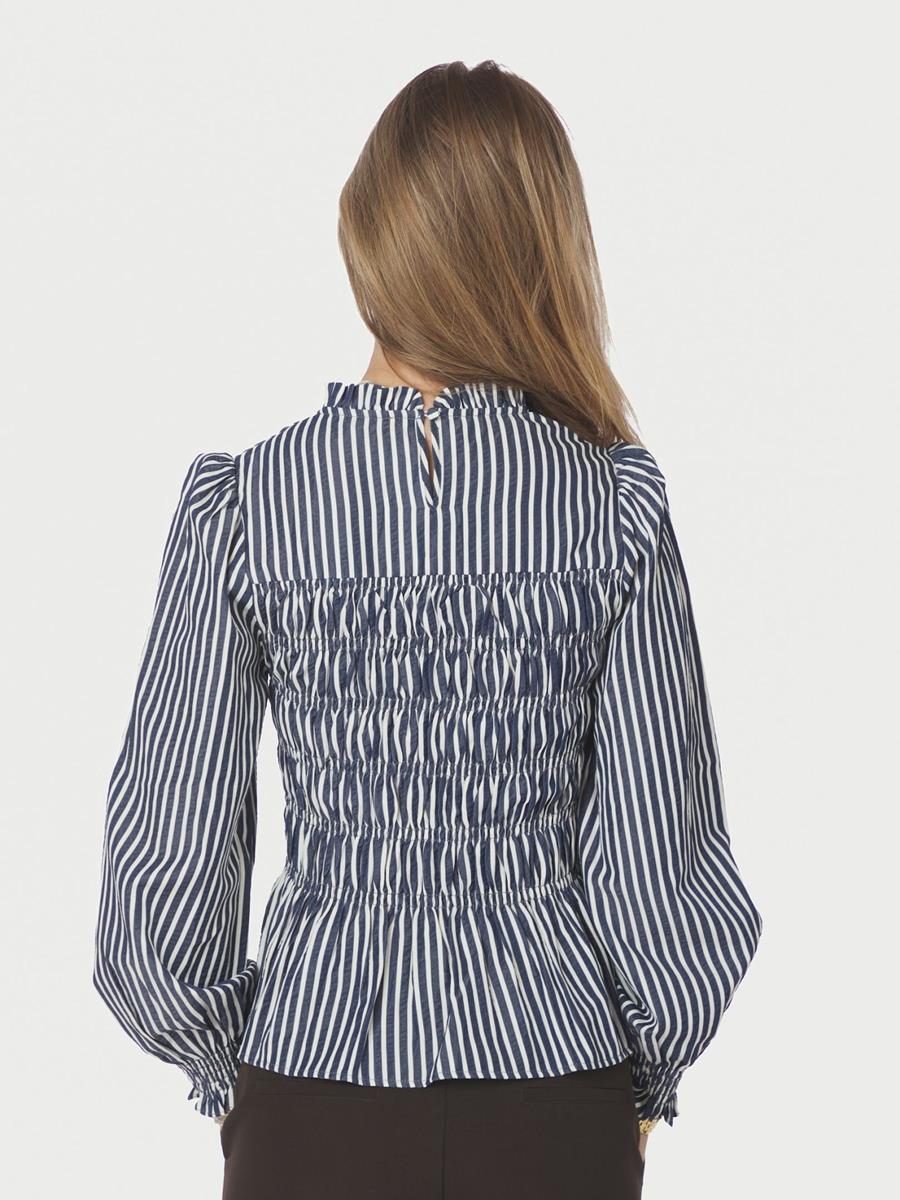 Neo Noir Blouse Possa Blauw 3