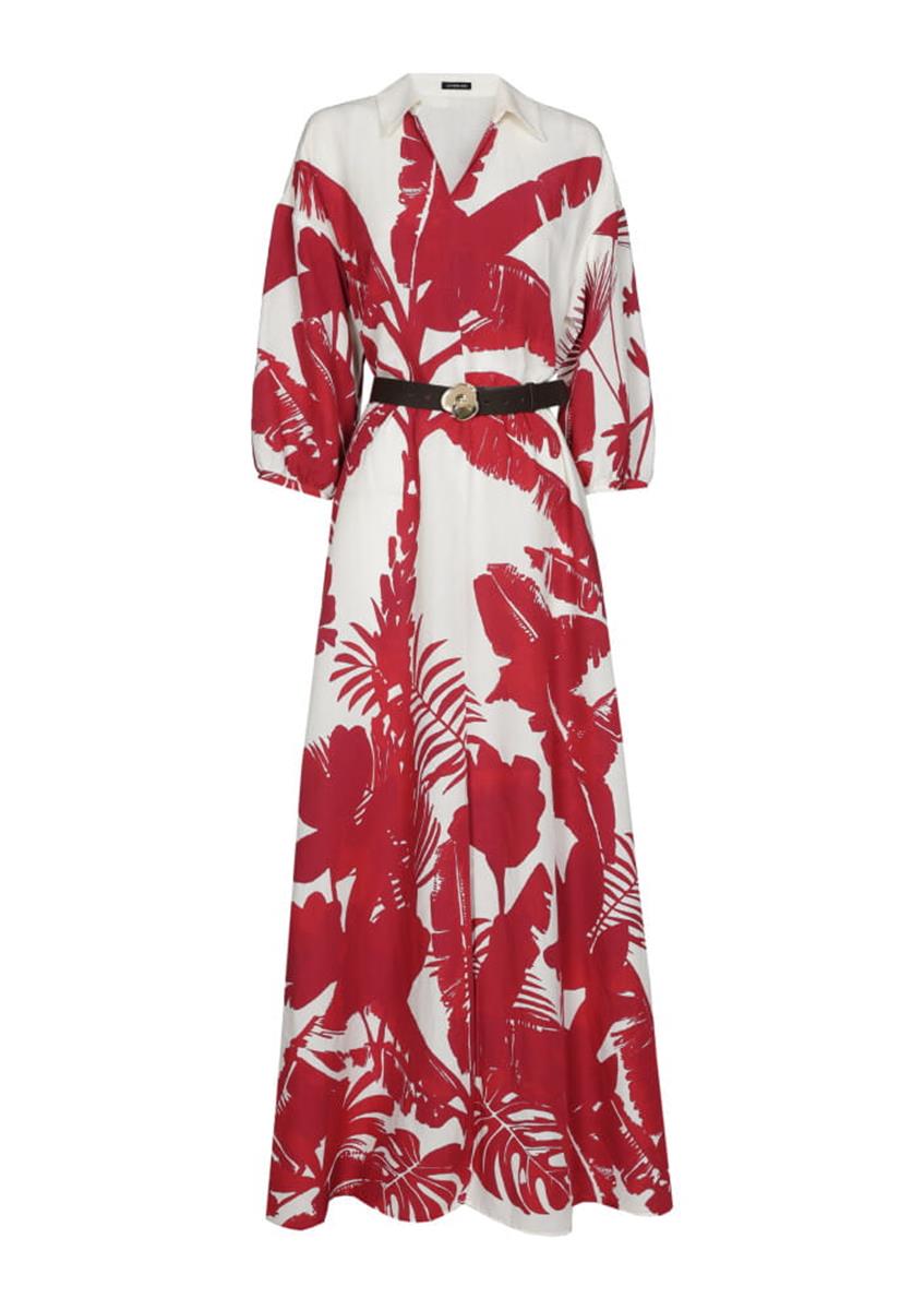 Caroline Biss Jurk 1188 Rood 2