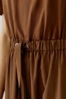 Oui Jurk 0097171 Bruin 5