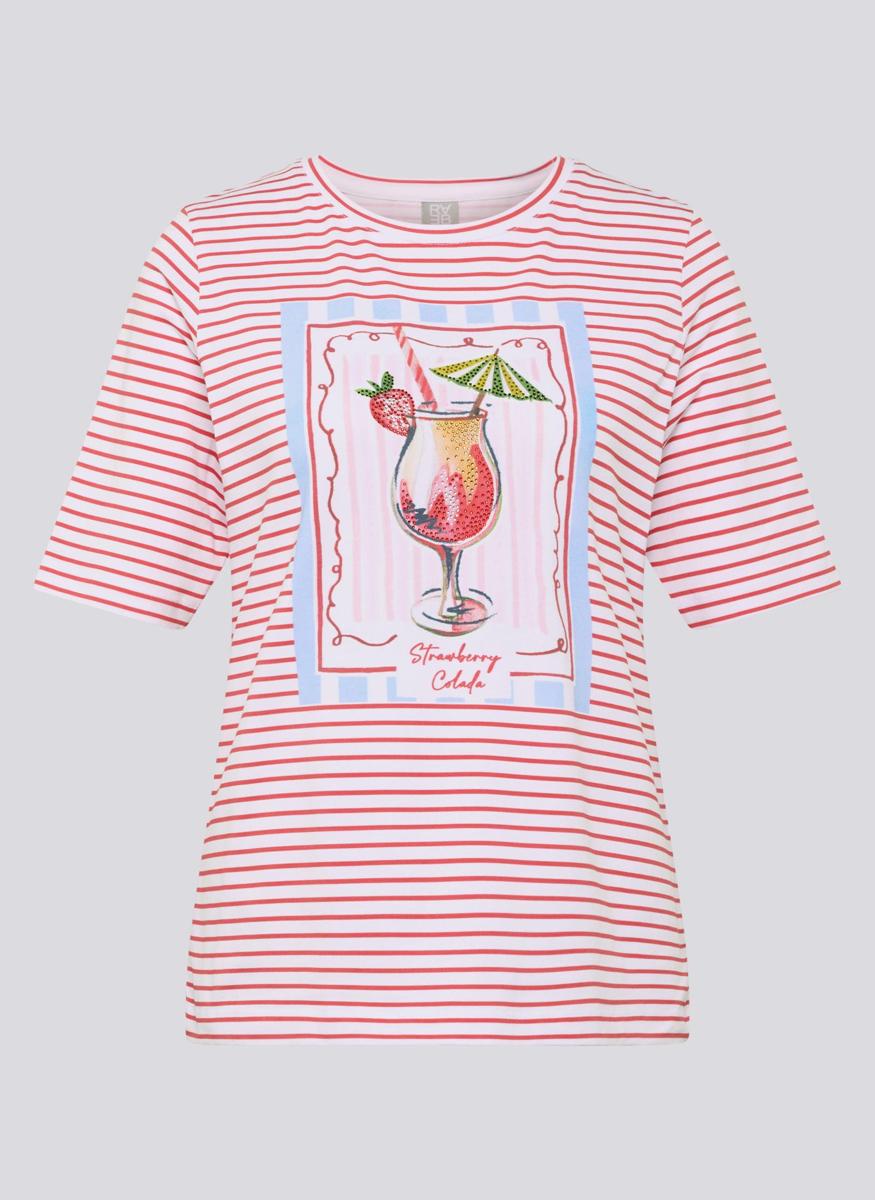 Rabe T-Shirt 56-124374 Rood 2