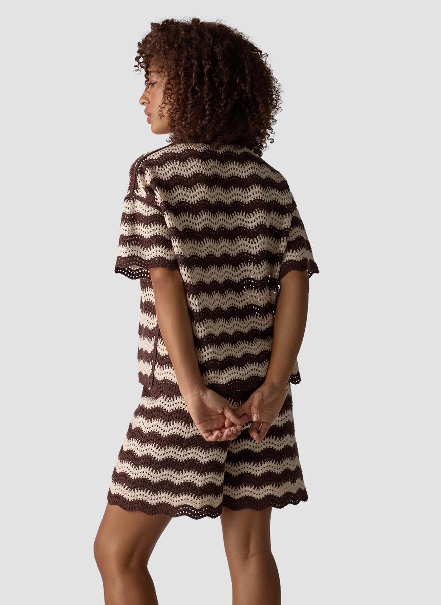LeComte T-Shirt 56-624603 Bruin 3