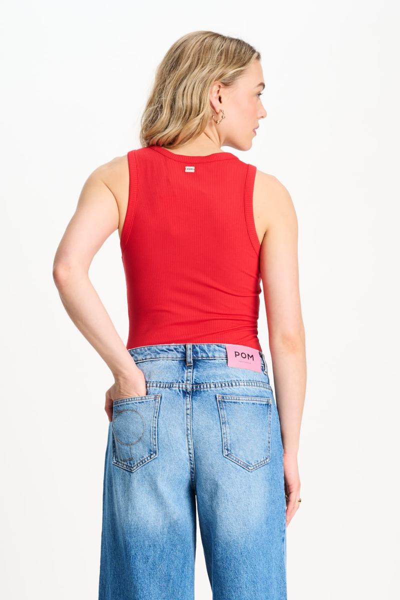 POM Amsterdam Top SP9575 Rood 3