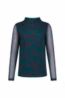 Studio Anneloes Longsleeve Rachel blurred me Groen 1