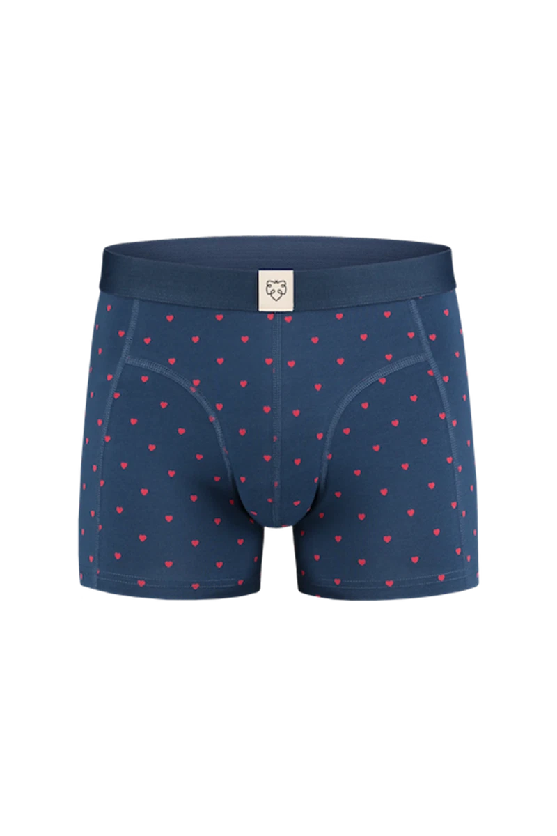 A-dam Boxershort Valentijn Blauw 2