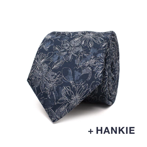 Tresanti Stropdas TRCOKE075 Blauw 1