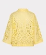 EsQualo Blouse HS26.28236 Geel 4