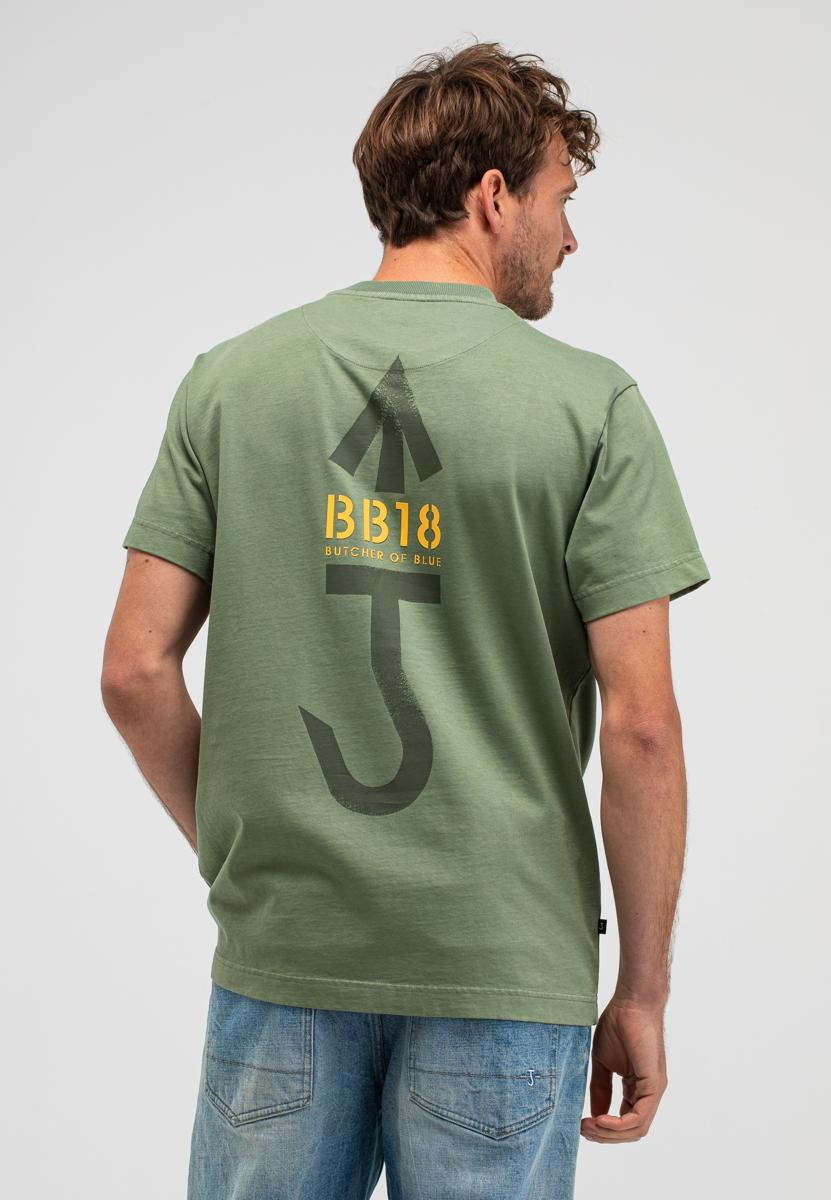 Butcher of Blue T-Shirt M2613048 Groen 5