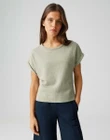 OPUS T-Shirt Sishell Groen 1