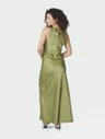 Neo Noir Jurk Celinie Heavy Groen 3