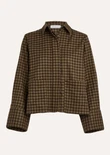 Circle of Trust Blouse OW26_21_ Bruin 1