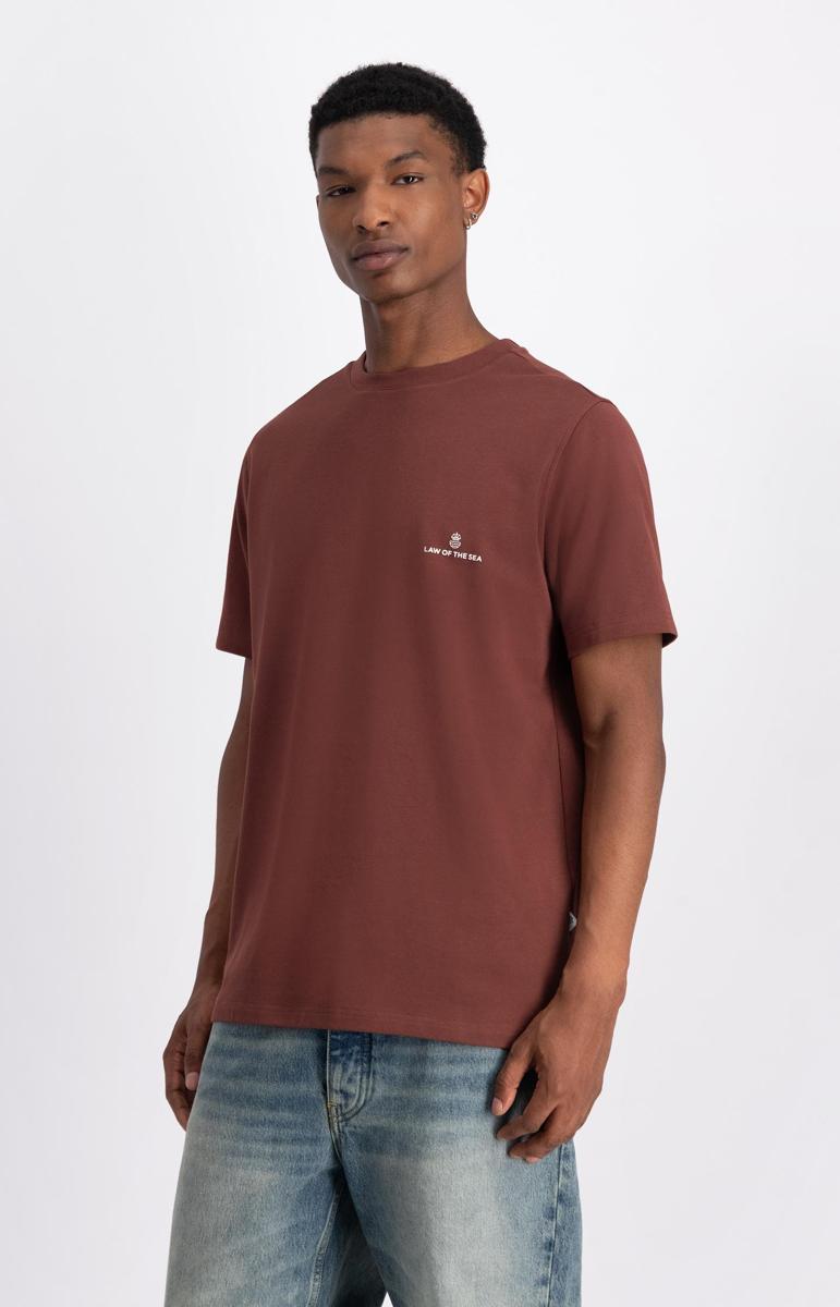 Law of the Sea T-Shirt Law Logo Rood 1