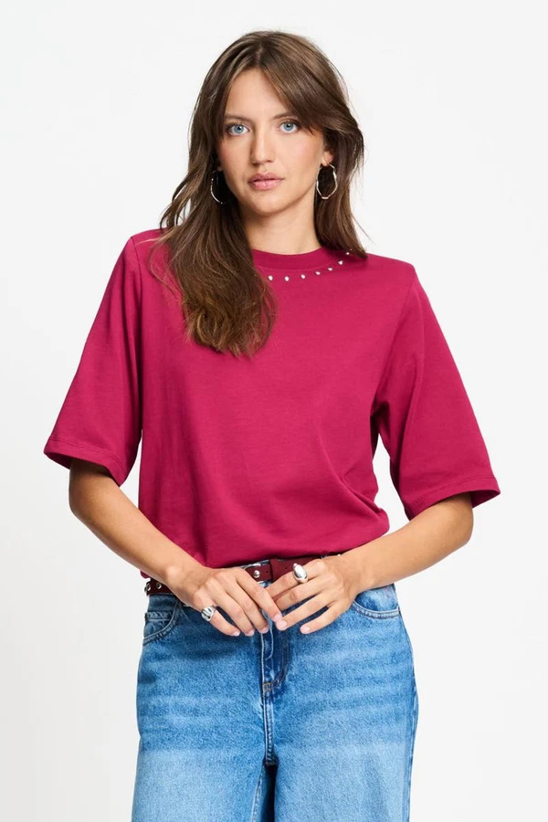 POM Amsterdam T-Shirt SP9774 Rood 1