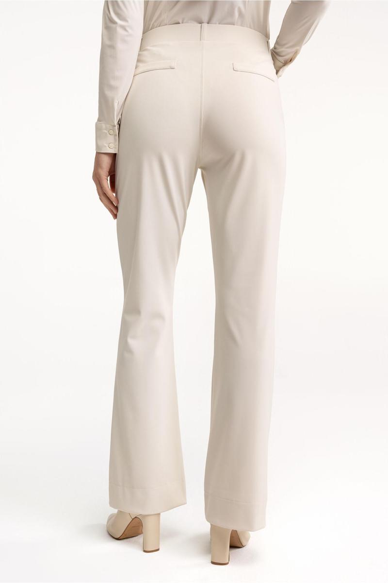 Studio Anneloes Pantalon Flair Bonded Off-White 5