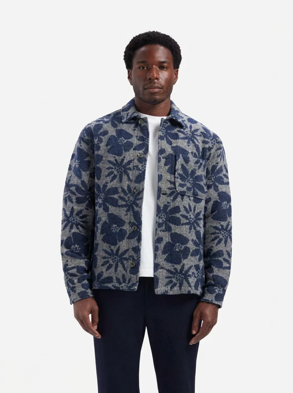 Dstrezzed Overshirt Lino Blauw 1
