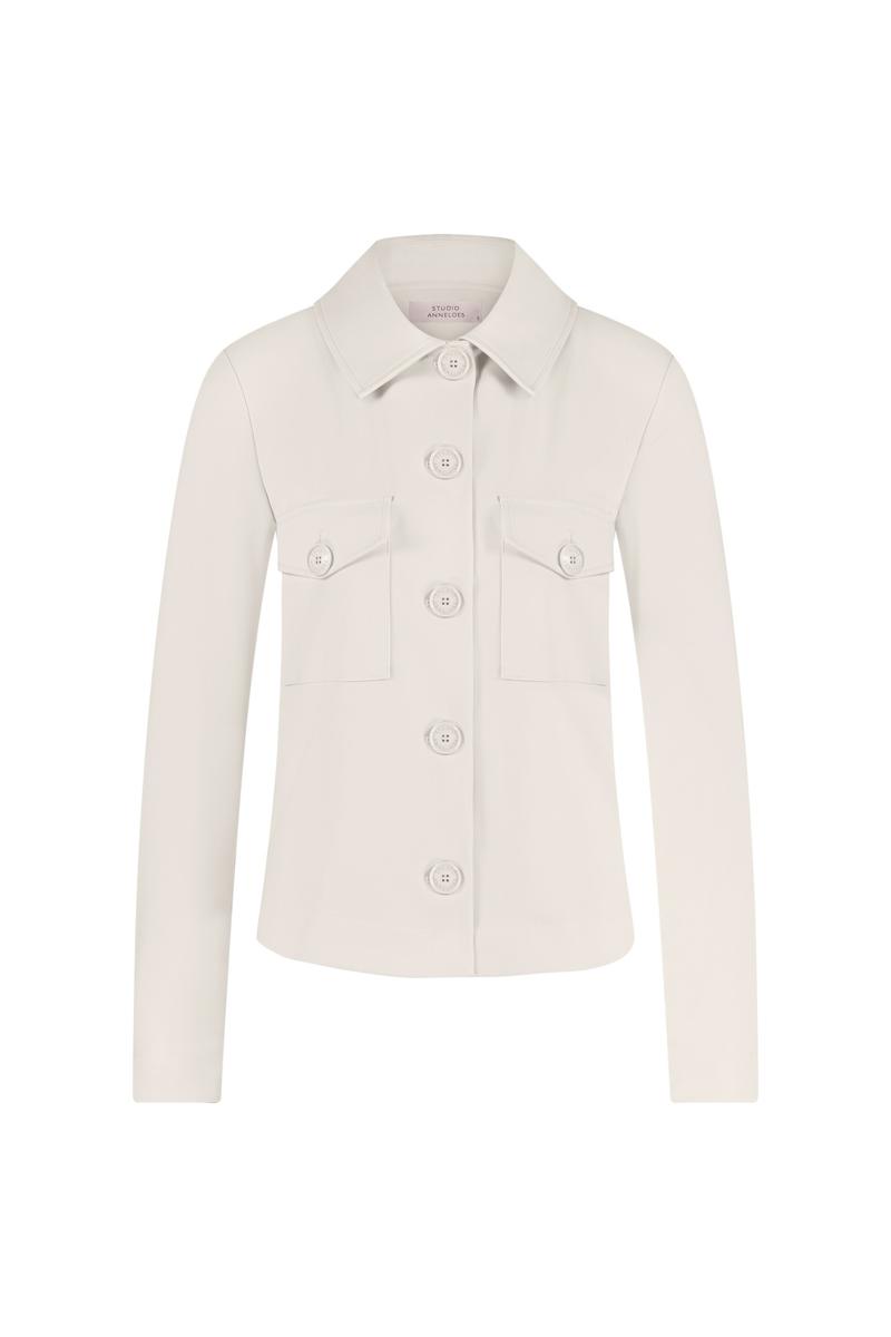 Studio Anneloes Blazer Claire Bonded Off-White 2