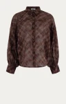Anna Blouse 80a05-03845 Bruin 1