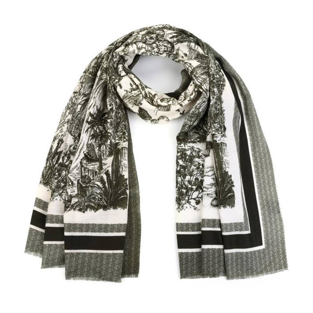 Sunset Sjaal SH70433 Groen 1