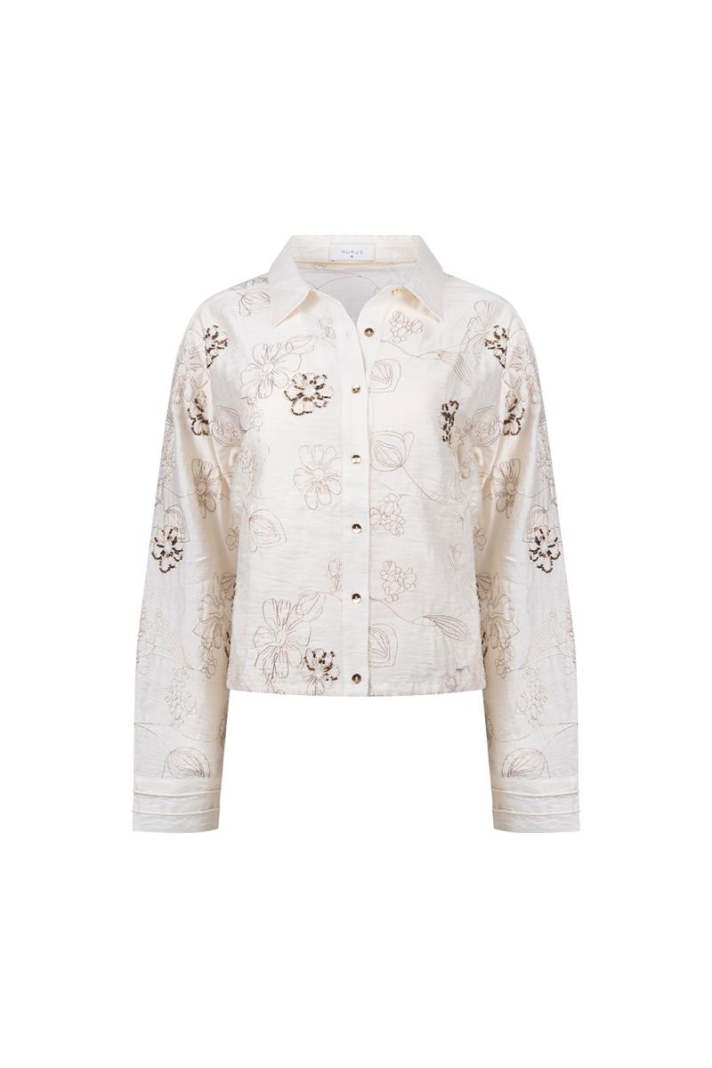 NUKUS Blouse NKF02152 Off-White 1