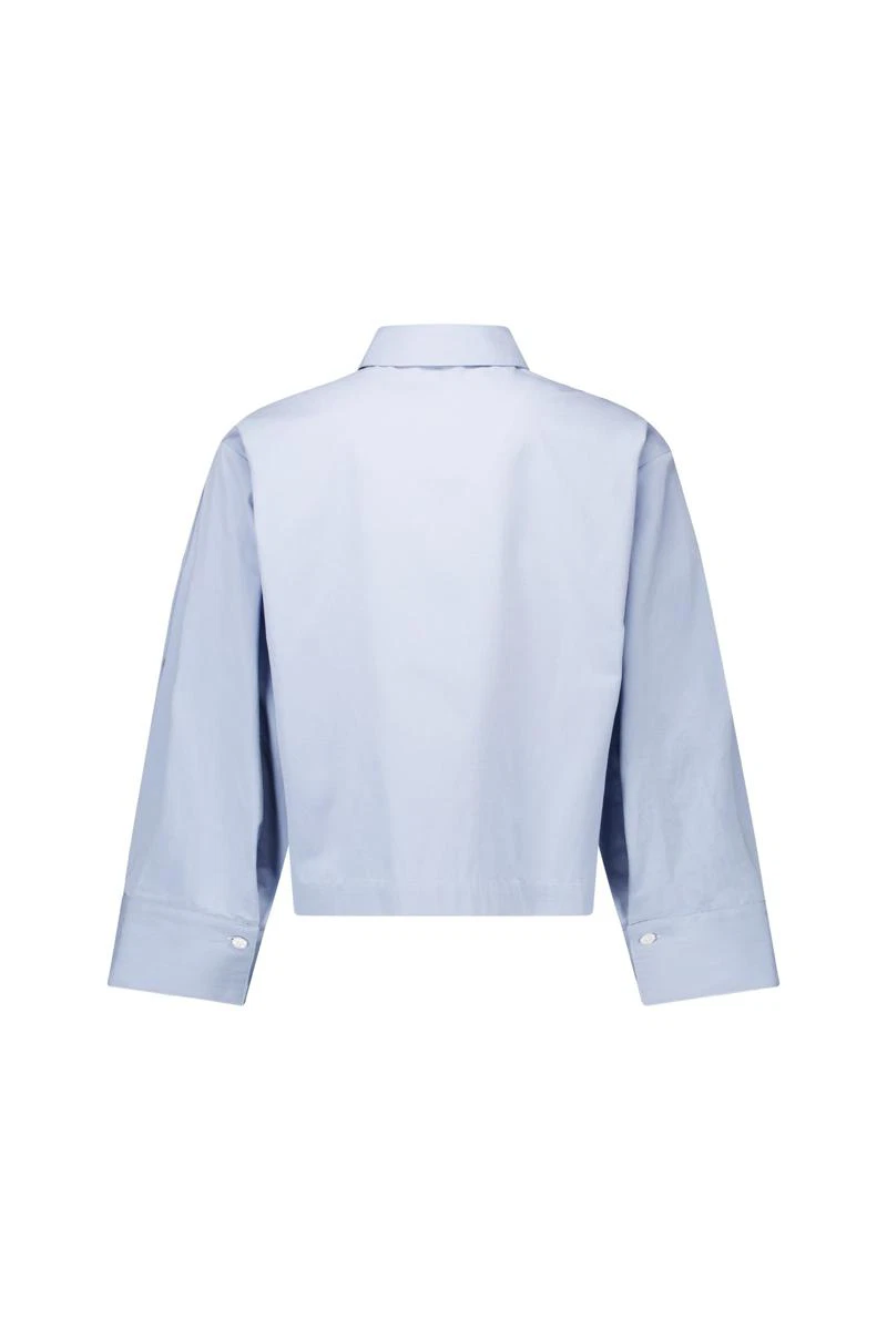 Studio Anneloes Blouse Ivanna poplin blo Blauw 2