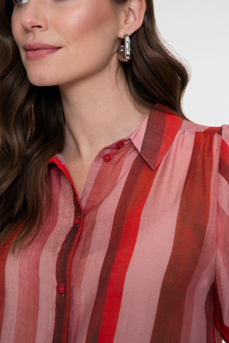 Geisha Blouse 63442-20 Roze 6