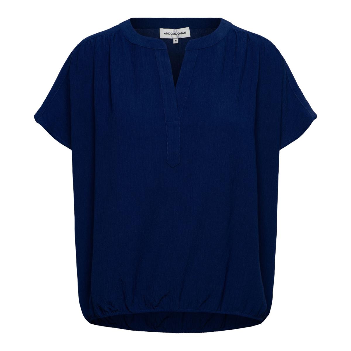 &Co Woman T-Shirt BL442 Blauw 1